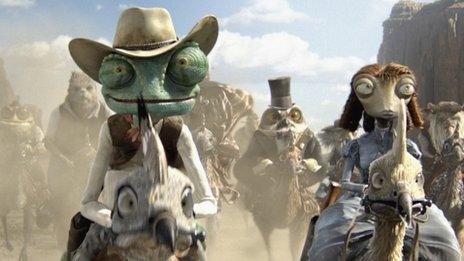 Scene from Rango