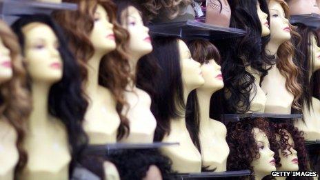 Hair, wigs, hair extensions