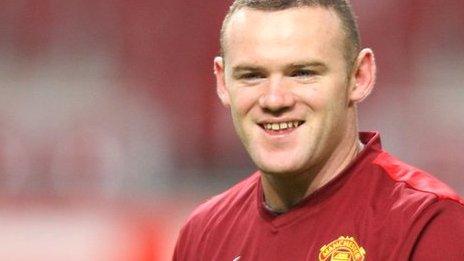 Manchester United striker Wayne Rooney