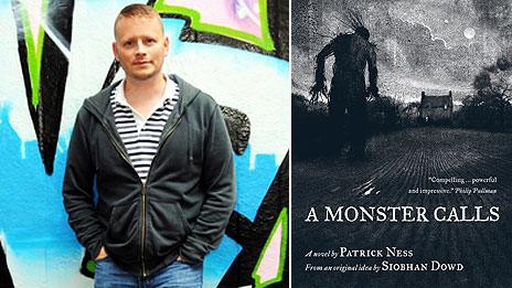 Patrick Ness and the cover of A Monster Calls