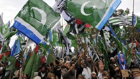 Defence of Pakistan rally in Islamabad