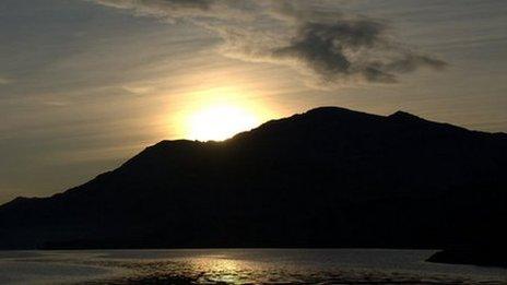 Llyn Padarn at dawn