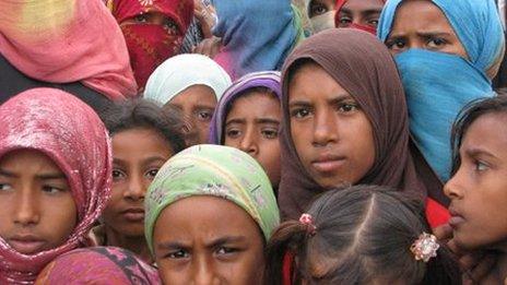 Girls in Deir Ayyash