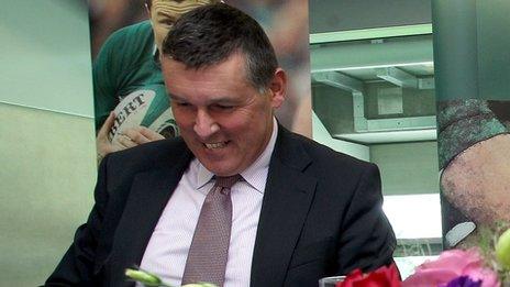 IRFU chief executive Philip Browne