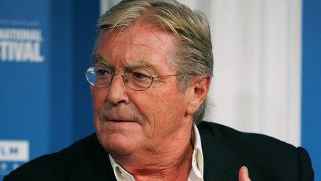 British author Peter Mayle attends a press conference during the Toronto International Film Festival on 9 September 2006