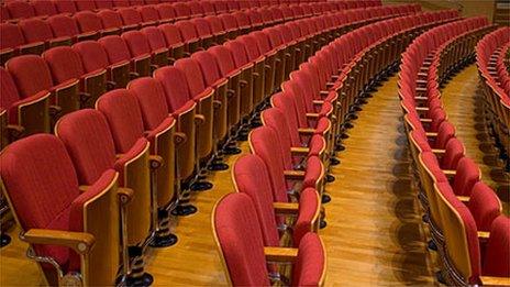 CHairs in a theatre