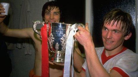 Liverpool manager Kenny Dalglish won the league cup four times as a Reds player