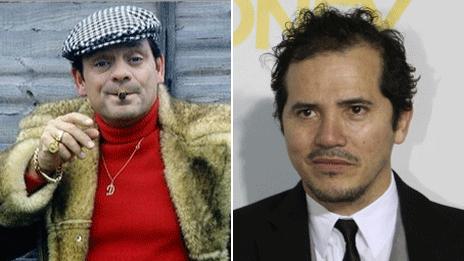 David Jason as Del Boy (left) and John Leguizamo