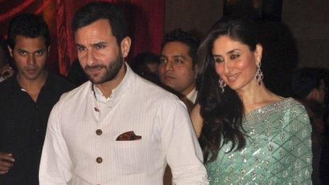 Saif Ali Khan and Kareena Kapoor