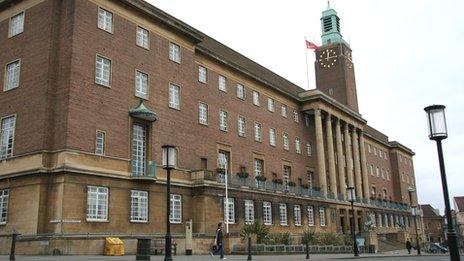 City Hall, Norwich, home of Norwich City Council