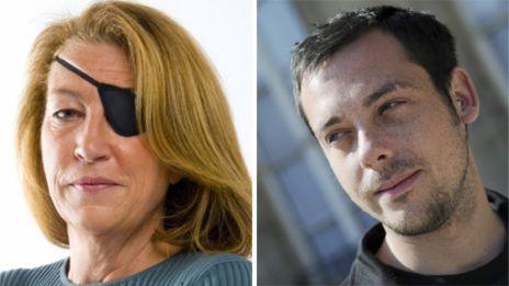 Marie Colvin and Remi Ochlik (file)