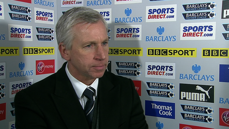 Newcastle boss Alan Pardew