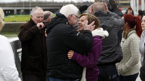 The family of Jody Murphy rejoice that his body had been found