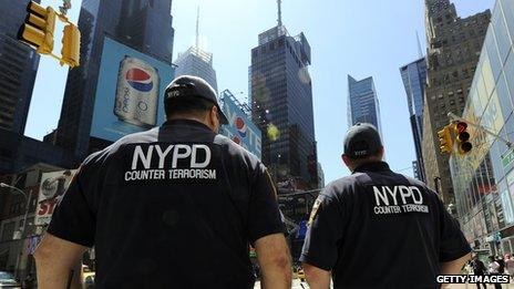 NYPD counter-terrorism officers