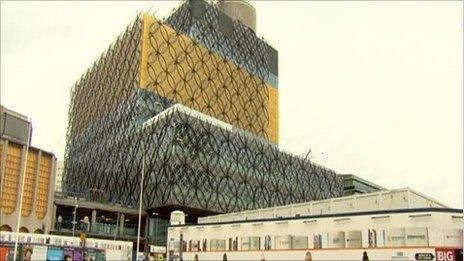 New Birmingham library