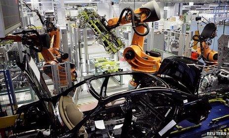 Mercedes assembly Reuters