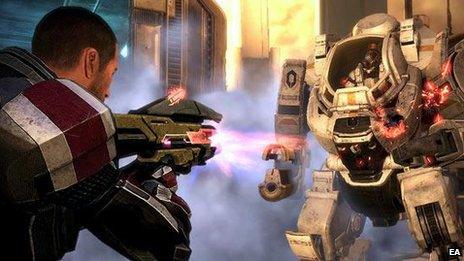 Screenshot from Mass Effect 3