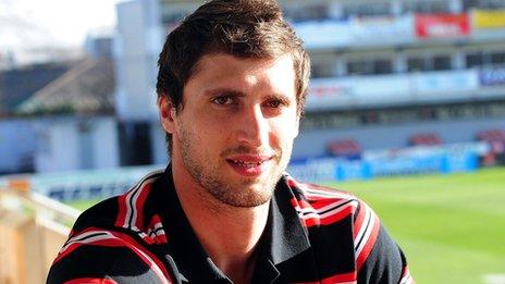 Luke Charteris has been out with a wrist injury