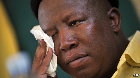 File: Julius Malema, Mangaung 2011