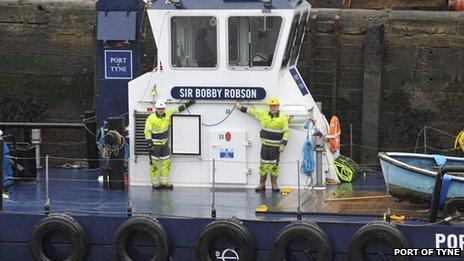 'Sir Bobby Robson' boat launched