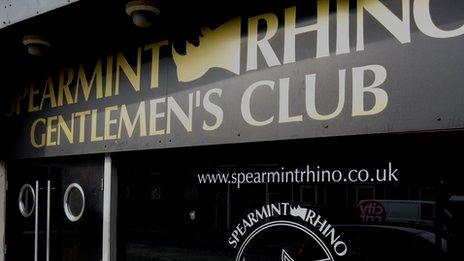 Spearmint Rhino club in Sheffield