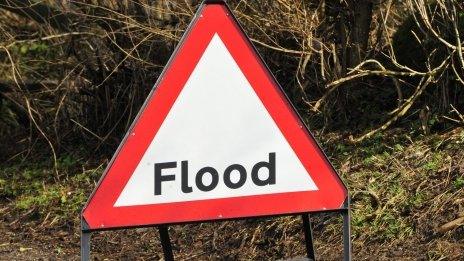 Flood sign