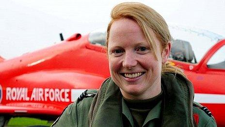 Flt Lt Kirsty Stewart