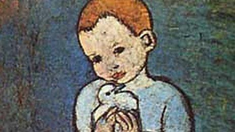 Child With A Dove by Pablo Picasso