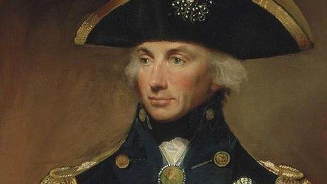 Admiral Lord Nelson by Lemuel Francis Abbott (out of copyright)
