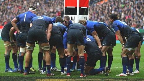 France named an unchanged squad to play England on Sunday