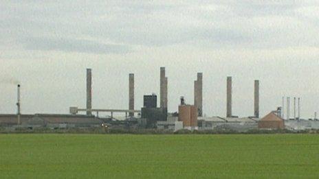 Alcan plant at Lynemouth