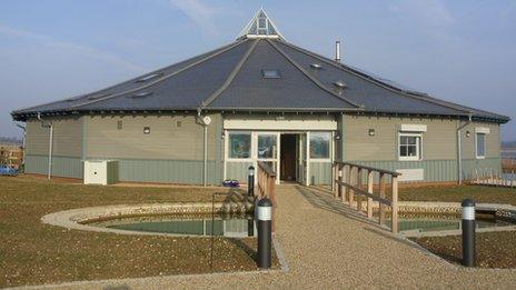 The new Essex Wildlife Trust visitor centre at Abberton Reservoir