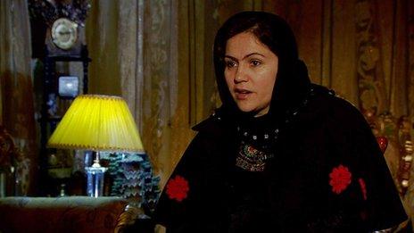 Afghan MP Fawzia Koofi