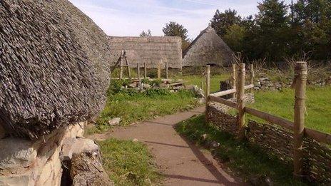 Cosmeston Medieval Village near Penarth. Pic: Briony Banks