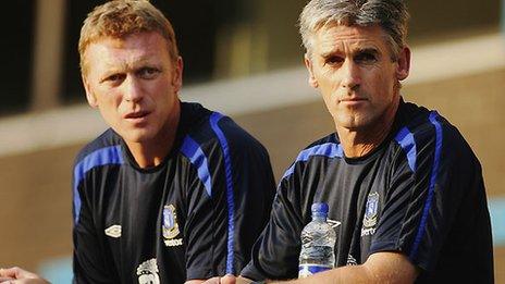 David Moyes (left) and Alan Irvine