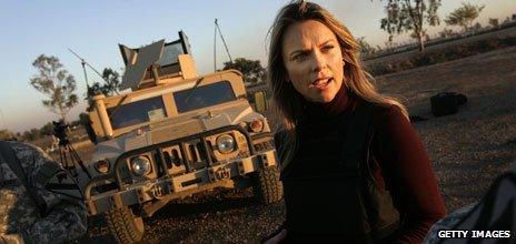 Lara Logan in Baghdad