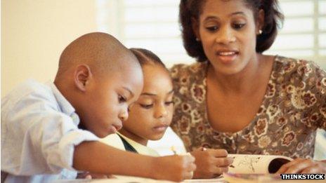 Black children home schooling