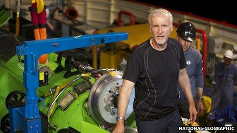 James Cameron (Mark Thiessen/National Geographic)