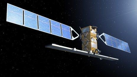 Artist's impression of Sentinel 1 (Esa)