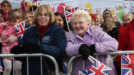 Jubilee celebrations in Leicester