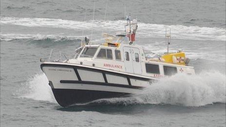 Guernsey's marine ambulance: Flying Christine III