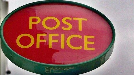 Post Office sign