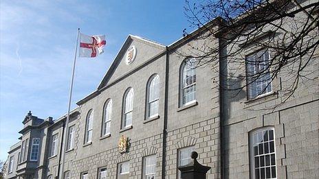 States of Guernsey Chamber and Royal Court building