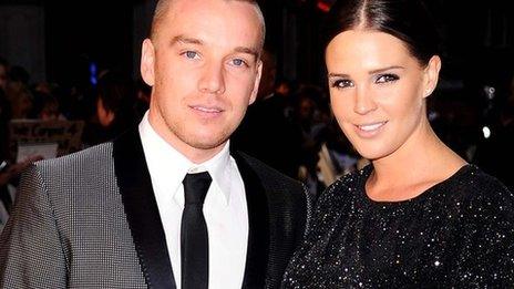 Jamie O'Hara and Danielle Lloyd