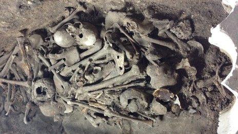 Remains found at York Minster