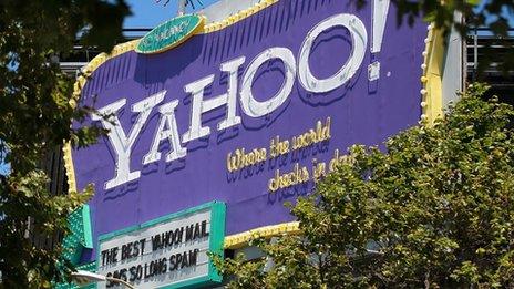 Yahoo sign