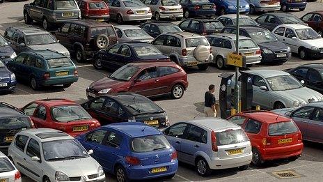 Generic image of a car park