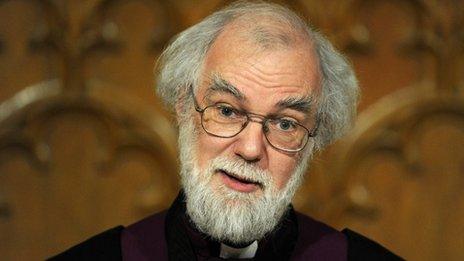 Archbishop of Canterbury Dr Rowan Williams