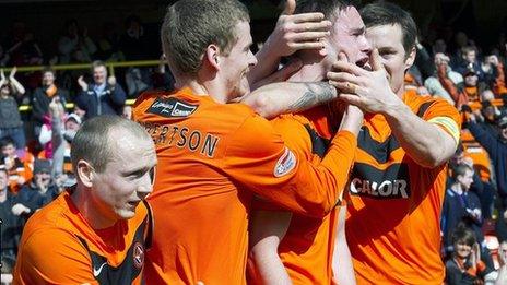 Dundee United were 2-1 winners against Rangers