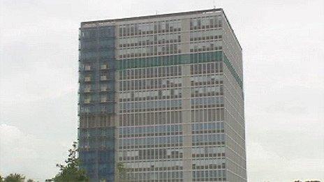 DVLA headquarters in Swansea